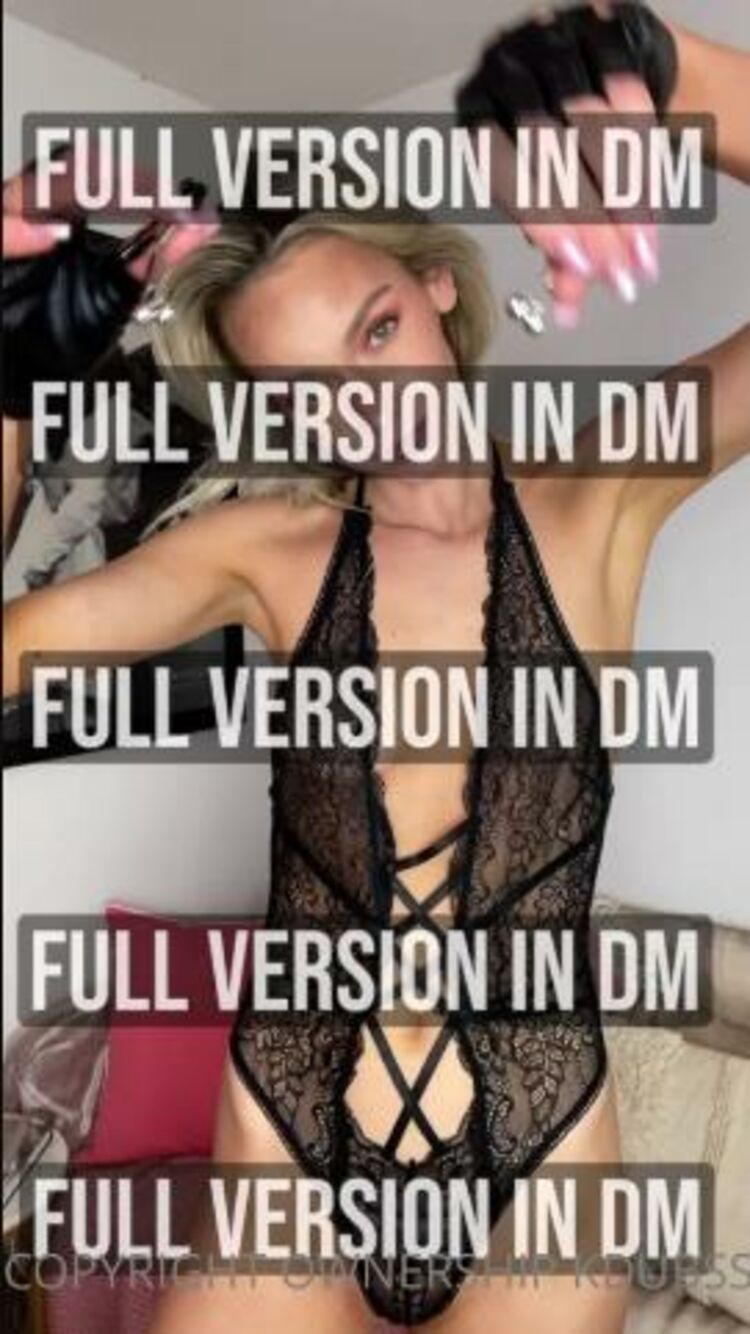 Onlyfans - Kdubsss - Dommee Chains n whips kink video in dms - 04-07-2021