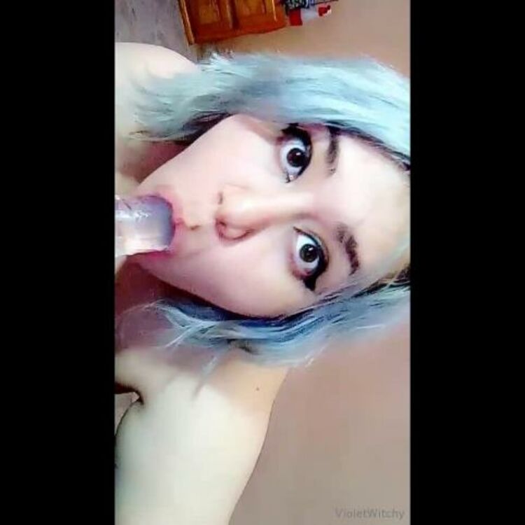 Onlyfans - Violetwitchy - giving you a blowjob - 09-11-2019