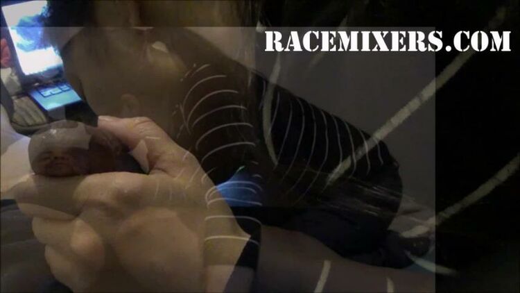 ManyVids - racemixers - CFNM Asian Interracial streaming handjob