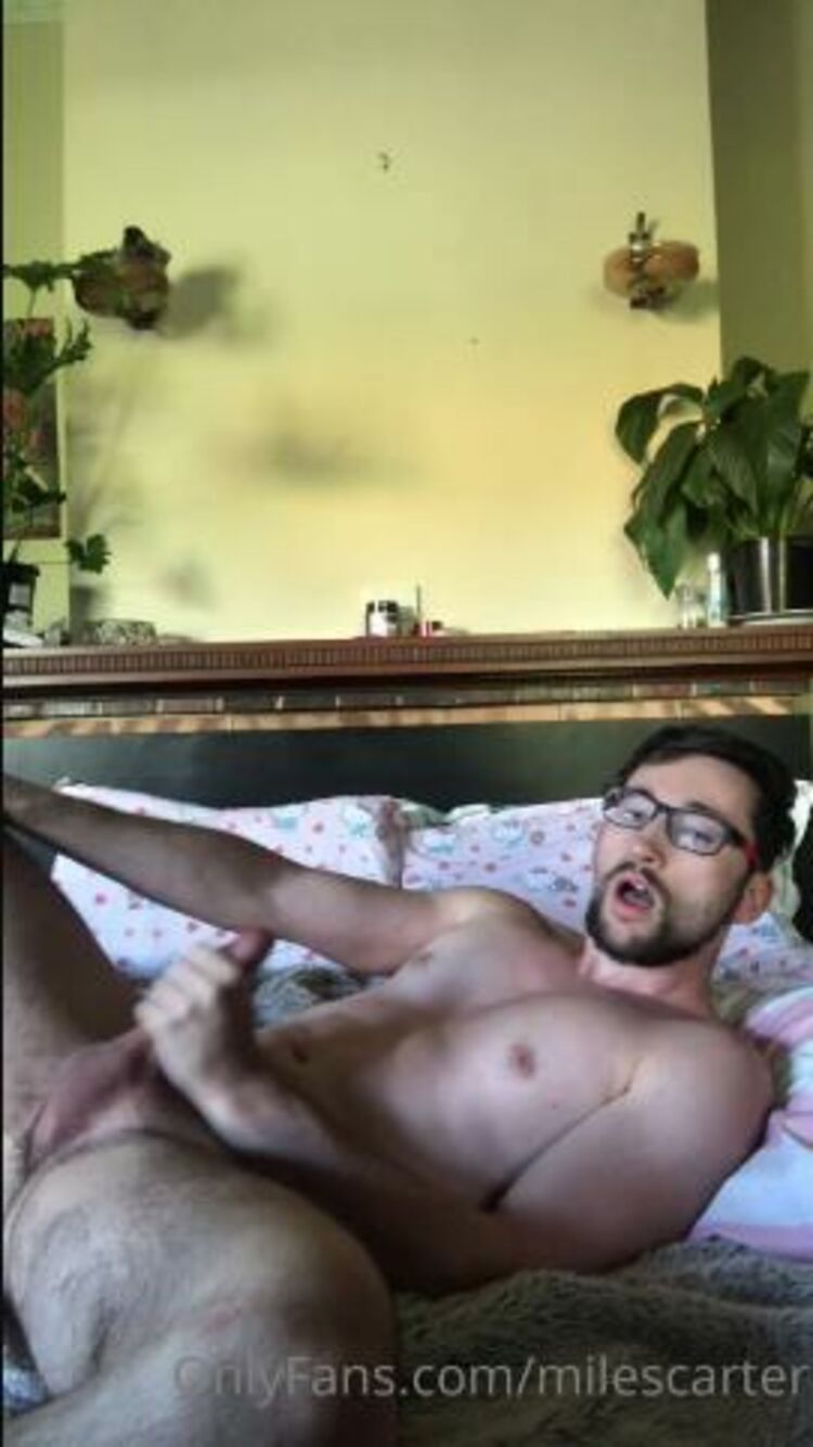 Onlyfans - Milescarter - Watch me stroke my cock and cum minute video xx - 23-02-2021