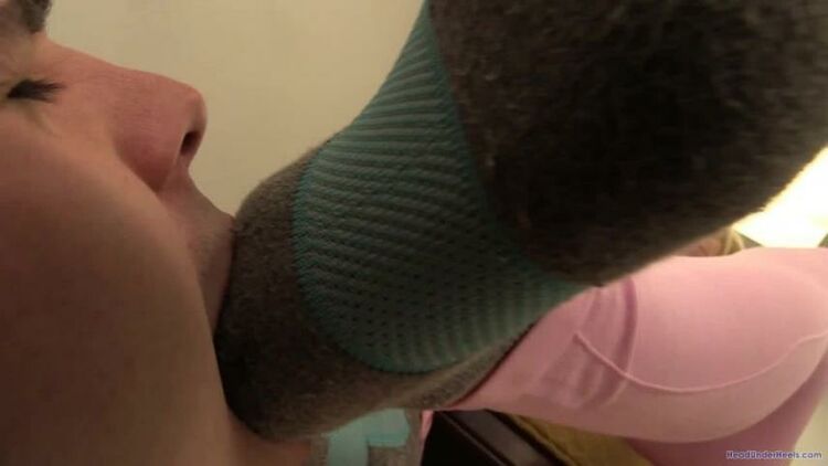 Face Trample With Socks