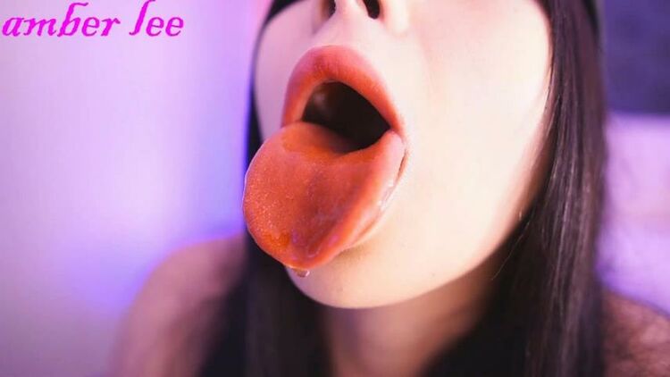 ManyVids - amberlee__ - Mouth and tongue Fetish