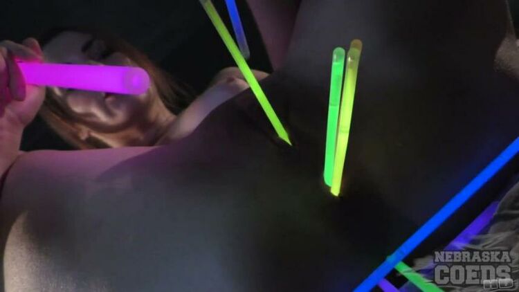 20 Year Old Becky Deep DP Glowstick Stretch Fest