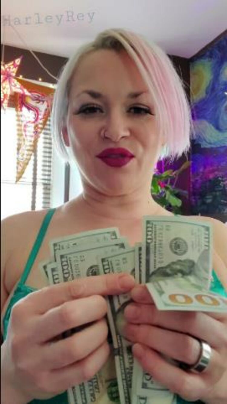 ManyVids - harleyrey - I have no use for you besides a wallet