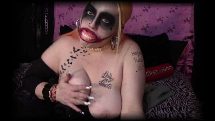 ManyVids - GoddessZora - Vengeance Harley Quinn Denture Daze