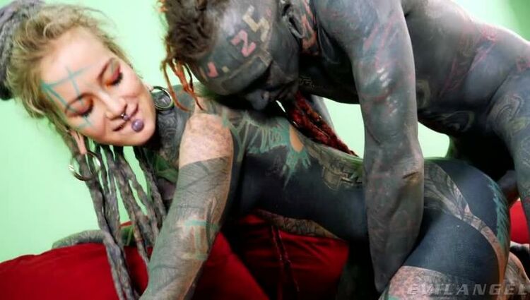 Anuskatzz  Lily Lu – Tattooed Artists Fuck [2020  Gonzo Hardcore All Sex Anal ]