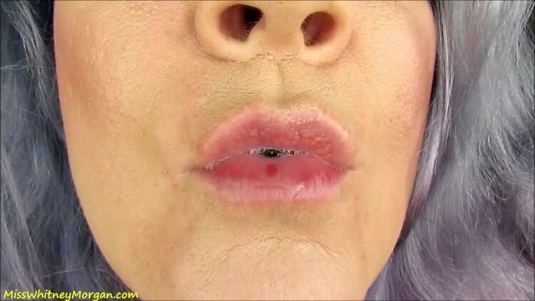 ManyVids - MissWhitneyMorgan - Whitney Sexy Shaped Lips Spit Bubbles