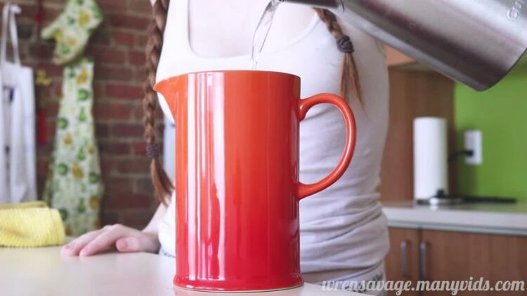 Wren Rhubarb Making Coffee & Riding You Pov | teens | pov