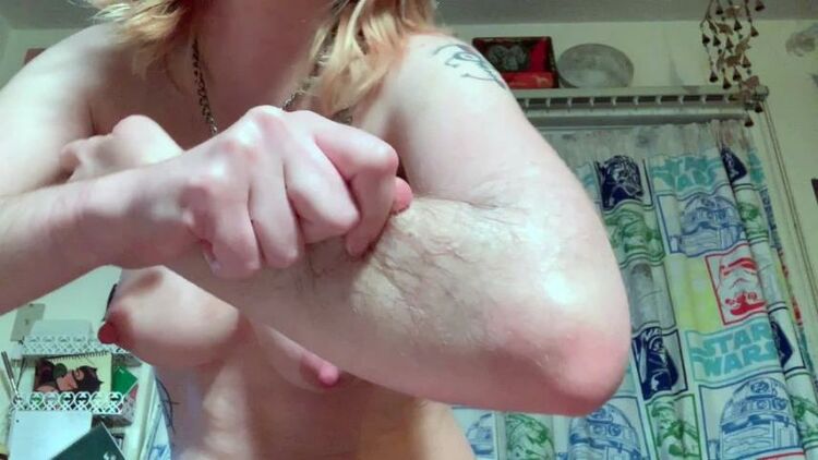 ManyVids - suzyscrewd - Lotioning Hairy Arms