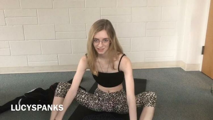 ManyVids - LucySpanks - Shy JOI Yoga Student