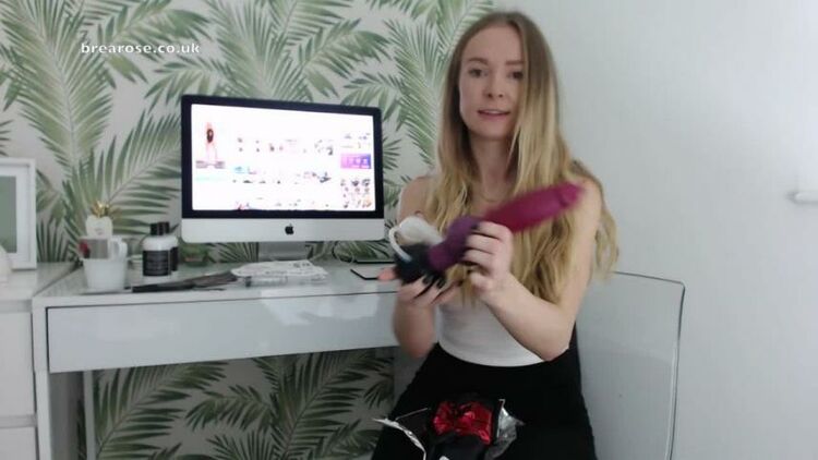 ManyVids - Brea Rose - My new bad dragon toys