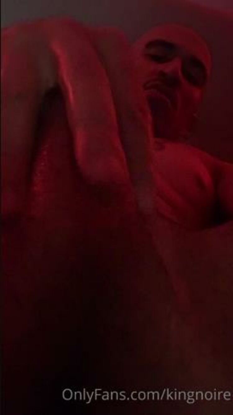 Onlyfans - Kingnoire - I was horny as fuck today had to stroke this nut out Cum with me - 10-09-2020