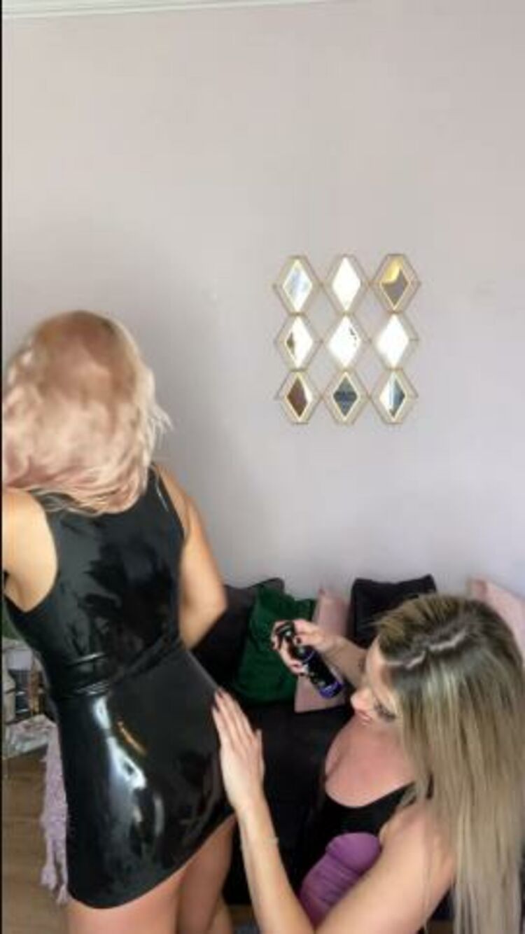 ManyVids - CutieDaisyMay093 - Latex worship and shining with Jessica