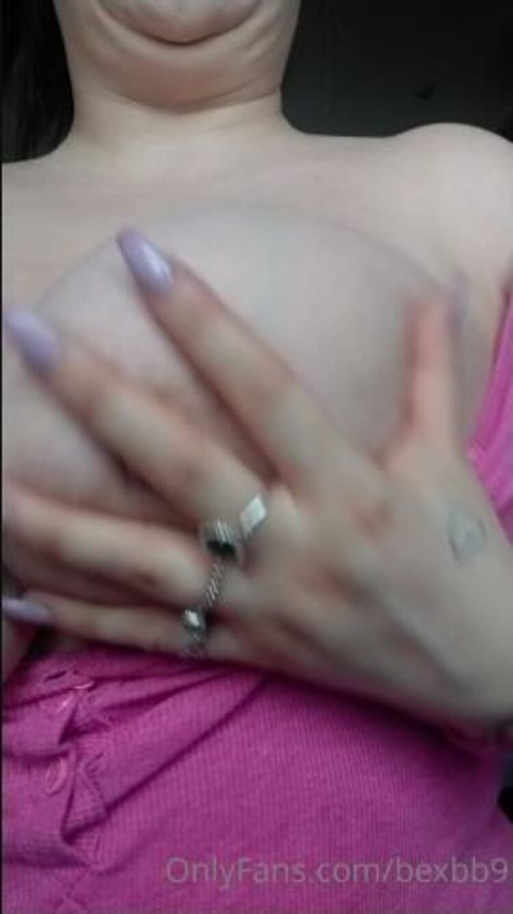 Onlyfans - Bexbb9 - Playing with these tits in this pretty pink - 08-11-2020