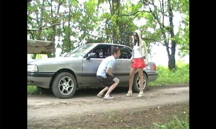 Ballbuster Roksana – ATTACK IN A WOOD – RUSSIAN BALLBUSTING   BALLBUSTING ROKSANA