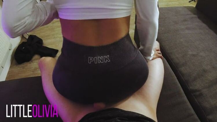 littleolivia - little olivia - Cute Fit teases and lets me cum on her yoga pants [FullHD 1080p]