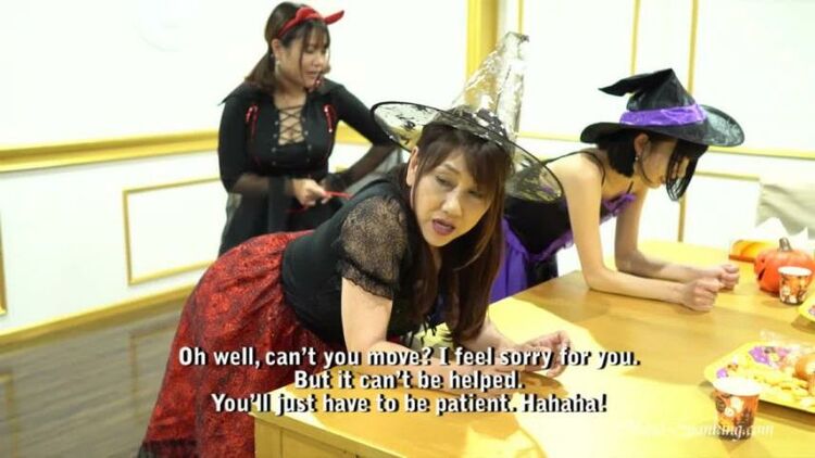 Late To Halloween Party (Eng Sub) – hand-spanking 2 en