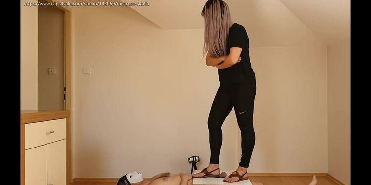 Nonstop Cock Stomp (Full Body View) – MISTRESS FATALIA