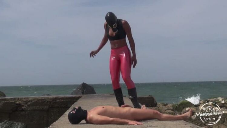 Kinky Mistresses – Boot Fun on The Beach. Starring Kinky Rio Lady