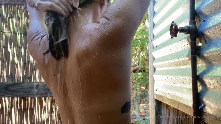 Emmastarseed / Onlyfans - i kinda loved showering outdoors 02-10-2020 - Shower