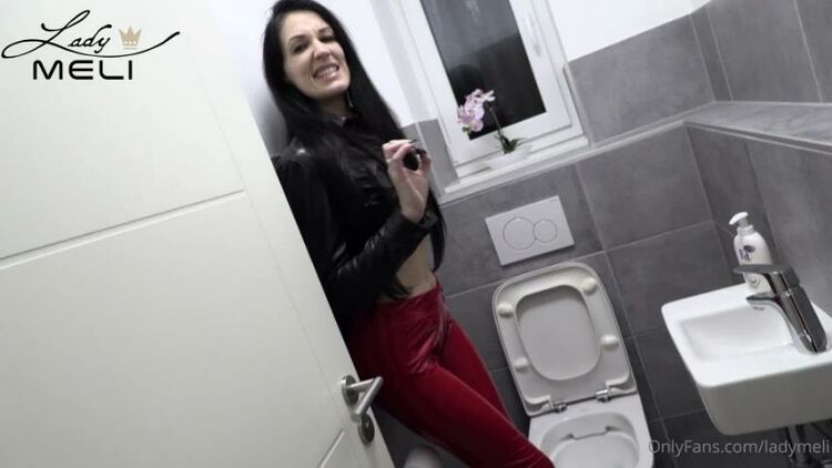 Lady Meli –  Toilettensklave  Anweisung fur gierige Klom$uler  Solche