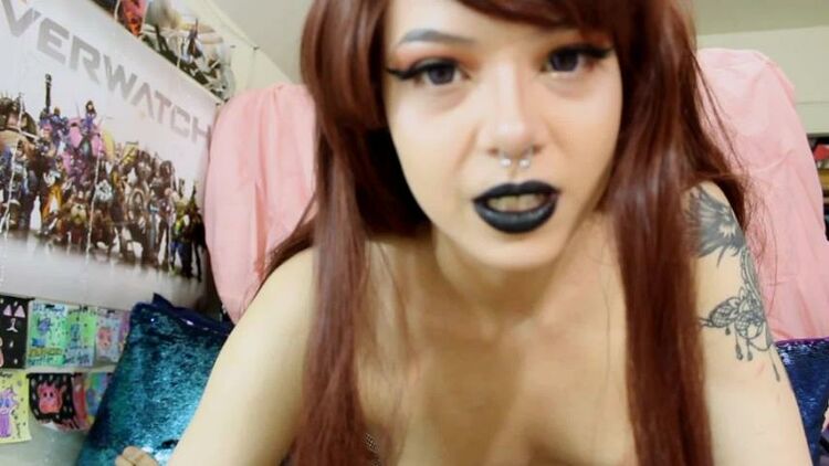 KorpseKitten in Goth POV Suck And Fuck In Fishnets