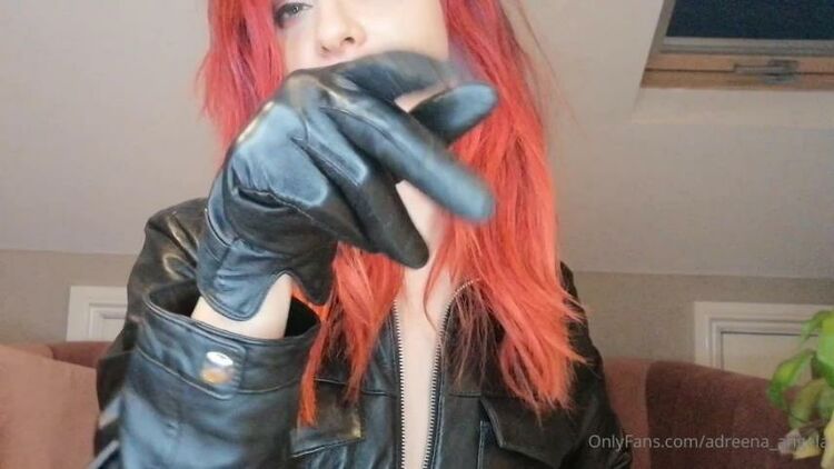 Adreena Angela In Scene: Leather Boiler Suit And Gloves, Especially For Glovepup – MISTRESS ADREENA