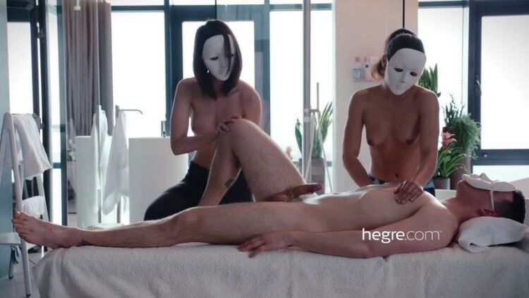 Hegre - Unknown - Four Hands Masked Lingam Massage [FullHD 1080p]