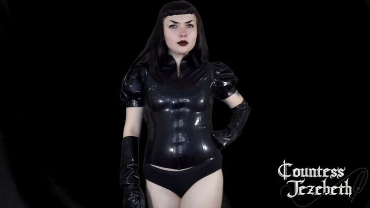 Countess Jezebeth – Obedient Rubber Maid – Latex Dress