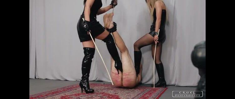 CRUEL PUNISHMENTS – Anette and Bloodymary part3 –  Mistress Anette and Mistress Bloodymary – Bastinado, Domination