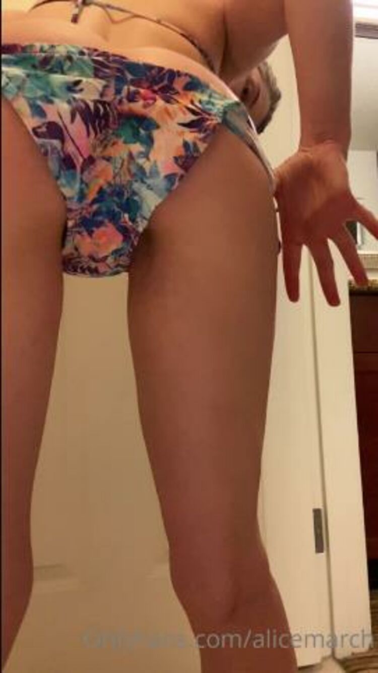 Alice march / Onlyfans Alicemarch - do you like my suit isnt it so cute can summer be here now 11-06-2020 - Cute