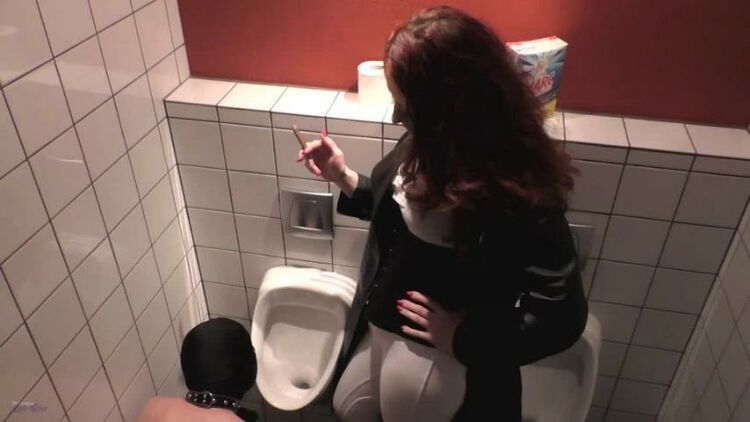 Mistress Lady Renee: Urinal 3 - Public Toilet Licking