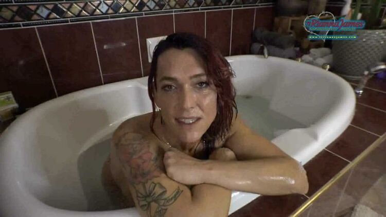 Rianna James - Relaxing Bath Tub Jerk Off Instruction It