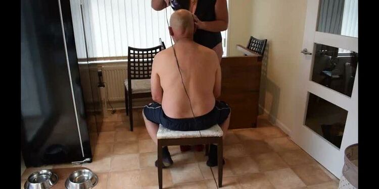 [Femdom 2019] Temptress lady UK – SHAVING MR PART 20 [HEAD SHAVING, BBW ASS WORSHIP, NAPE SHAVING, BBW FEMALE DOMINATION, SHAVED HEADS]