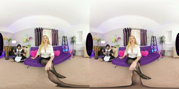 The English Mansion – Miss Suzanna Maxwell – Turned Trained Sissy – VR – Sissification, Bondage