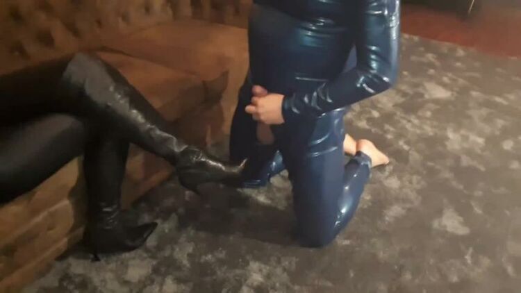 Egypt Mistress Cleopatra Punished Her Pig – Boot Worship