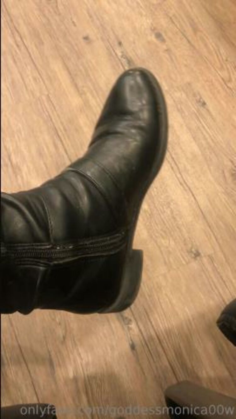 Goddess monica - goddessmonica00w / Onlyfans Goddessmonicaw - lick my riding boots 26-03-2019 - Goddess