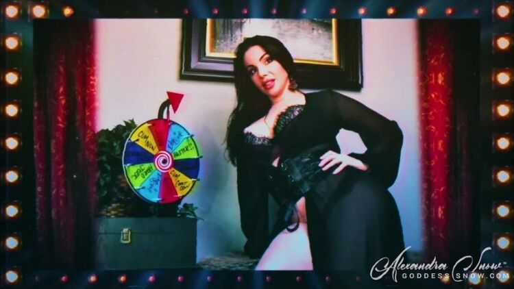 Goddess Alexandra Snow: 10 Spins – Ending 1 – MASTURBATION GAMES - Femdom