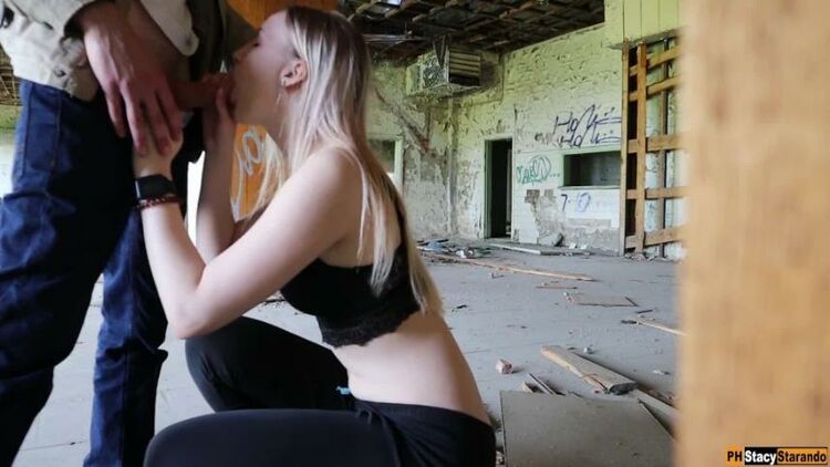 StacyStarando - Stacy Starando - Beautiful Sex With A Beautiful Young Girl In An Abandoned Building [FullHD 1080p]