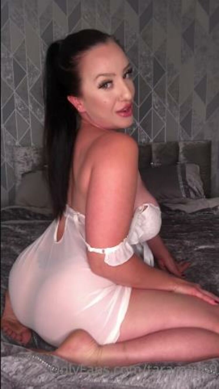 Tara may - taramay69 / Onlyfans Taramay - your cute little anal slut in my white slip dress watch me finger fuk my ass and tast 22-07-2021 - Fingering