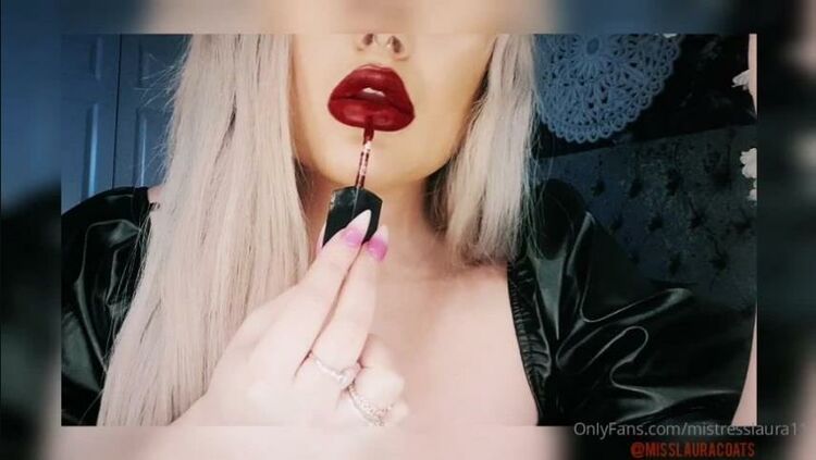 Miss Laura - mistresslaura11 / Onlyfans Mistresslaura - full clip look at my luscious red lips moist and full watch and gaze as i apply my lip 17-10-2020 - Fetish