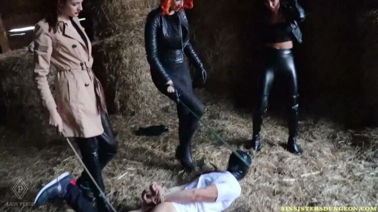 Lady Perse (Release 2021) Slave caught on the road and used by 3 Mistresses