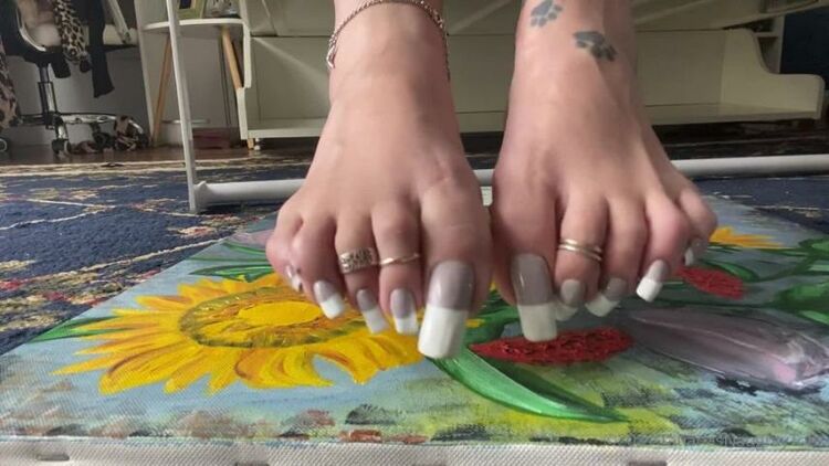 TATIANA - tatianasnaughtytoes / Onlyfans Tatianasnaughtytoes - new july thats how i like scratching my long toenails on your body 13-07-2021 - Naughty