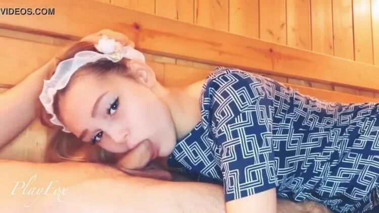 Amateur Blowjob In Sauna