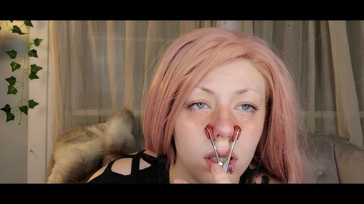 Anya Ivanovna / Manyvids Hardcore Nose Pinching - Hardcore