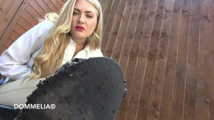 Dommelia – Muddy Boots Series Your New Life As My Waste Bucket Pt 1 – Boot Worship