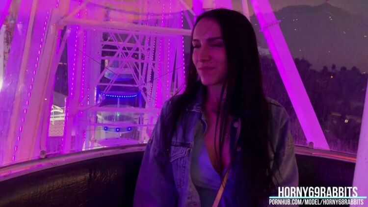 Modelhub.com - horny69rabbits - Ublic Masturbation with Lovense LUSH PART 4 on the Ferris Wheel [UltraHD 4K 2160p]