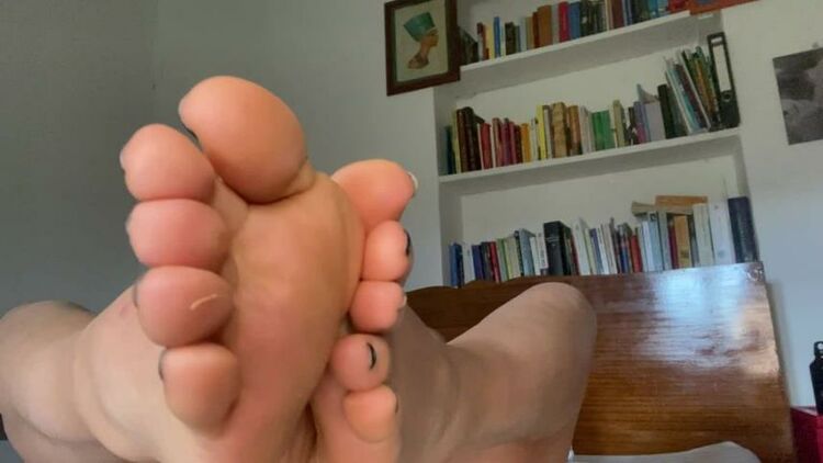 emprexkala / Manyvids Cum on my wiggling toes - Cum