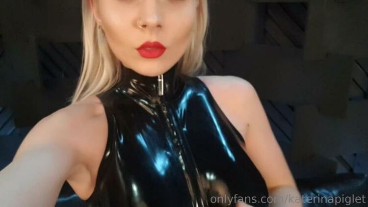 Katerina Piglet / Onlyfans Katerinapiglet - selfie video 25-04-2019 - Fetish