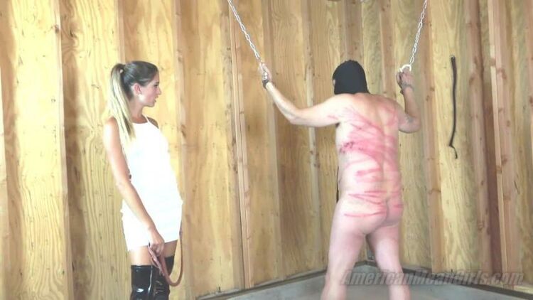 THE MEAN GIRLS CLUB – Cocky Slave Whipped In The Hot Box [WHIPPING, BDSM, FEMDOM, CORPORAL PUNISHMENT]